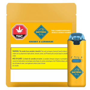 Riptides - Riptides Cherry x Lemonade Dual Disposable AIO 1g Disposable Vape