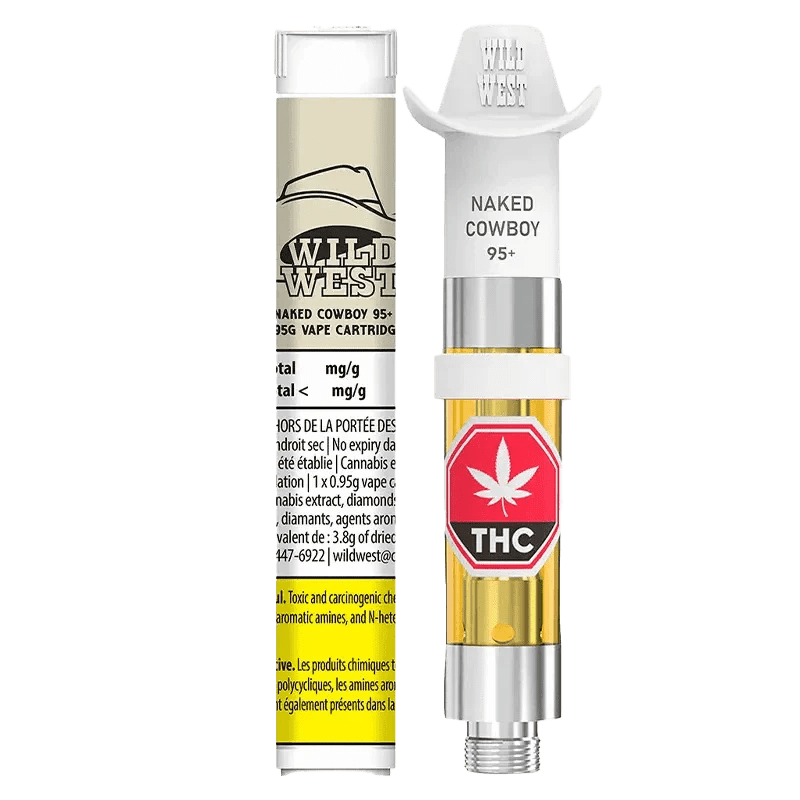Naked Cowboy Liquid Diamonds 0.95g Prefilled Vape Cartridge