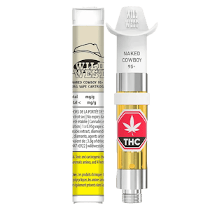Wild West - Naked Cowboy Liquid Diamonds 0.95g Prefilled Vape Cartridge