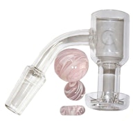 Terp Slurp Banger 14mm 45 Degree Kit Cat Eye - Pink