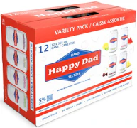 HAPPY DAD HARD SELTZER VARIETY PACK