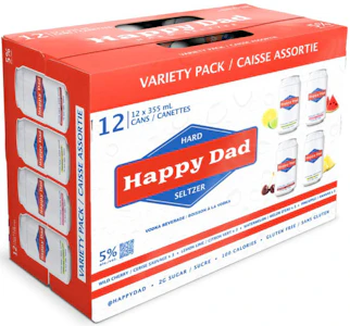 HAPPY - HAPPY DAD HARD SELTZER VARIETY PACK