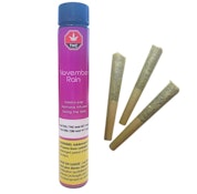 November Rain Gastro Pop 3 x 0.5g Diamond Infused Pre-Rolls