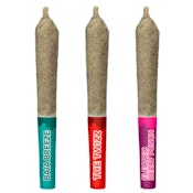 Sticky Greens High Score Sativas 3 x 0.5g Kief Coated Liquid Diamond Infused Pre-Rolls