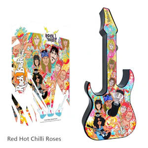 Accessories - Rock Buds Guitar Water Bong - Red Hot Chilli