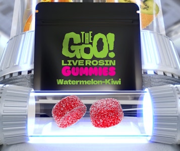 The Goo! - Watermelon-Kiwi Live Rosin 2pc Soft Chews - The Goo!