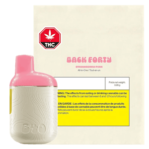 Back Forty - Back Forty Strawberry Pink AIO Vape - 0.95g