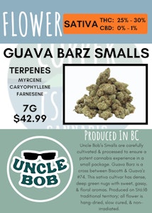 Uncle Bob - 7G - UNCLE BOB - GUAVA BARZ SMALLS