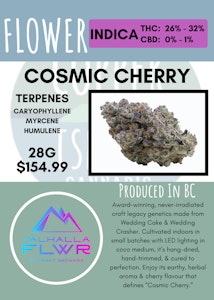 VALHALLA FLWR - 28G - VALHALLA FLWR - COSMIC CHERRY