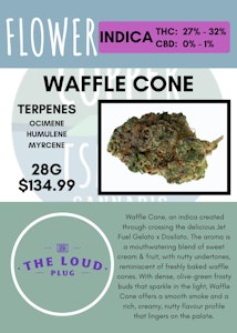 The Loud Plug - 28G - THE LOUD PLUG - WAFFLE CONE