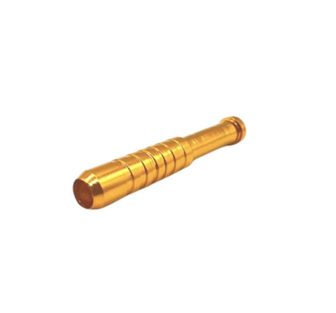 2" Aluminum Gold Snuffer Pipe