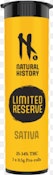 Natural History Limited Reserve Sativa 3 x 0.5g Pre-Rolls