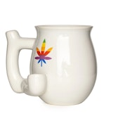 Rainbow Leaf Mug and Hand Pipe