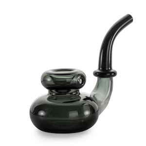 Green Leaf Sales - 5" Red Eye Billard Hand Pipe - Smoke Grey