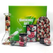Licensed 6-in-1 Smoking Gift Set - Red Skull
