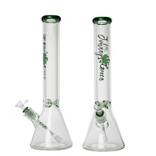 Johnny Green 16" 9mm Beaker with Elephant Joint and Grid Percolator Slide