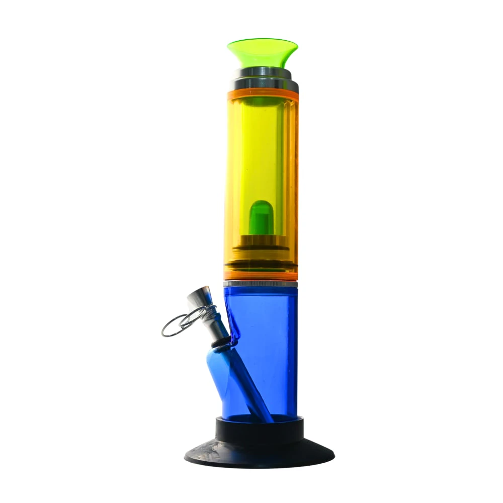 SMOKE ARSENAL - 10" Extendable Acrylic Bong Main Image