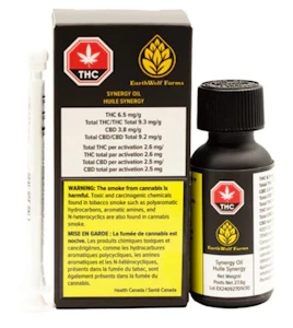 Earthwolf Farms - 10mgTHC/ml 10mg CBD/ml x 27.6ml