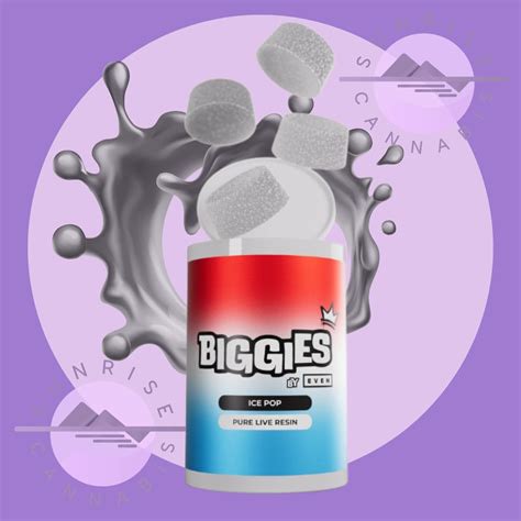 Biggies Ice Pop Pure Live Resin Edible 10mg THC