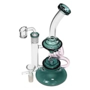 Unbranded - Twisty Stem 9 Inch Bong/Dab Rig