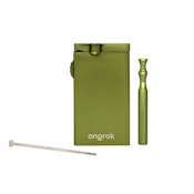 Dugout Ongrok Aluminum 3.25" with Taster Bat and Poker (Green)