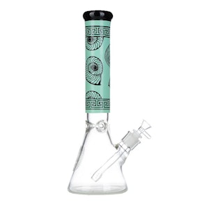 Unbranded - Shell Patterned Bong - Green