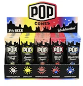 Pop Cones 1 1/4 Unbleached - 6pk