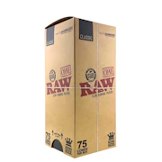 Raw Cones - King Size - 75-Pack
