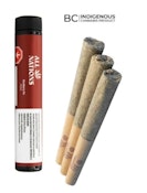 Blackberry Pie Pre-Rolls - All Nations - 3 x 0.5