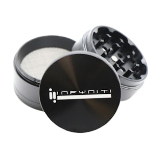 Infyniti - Infyniti - Aluminum Grinder (Black) 55mm