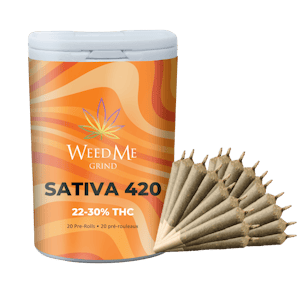 Weed Me Grind - Weed Me Grind Sativa 420 Pre-Rolls - 20 x 0.4g