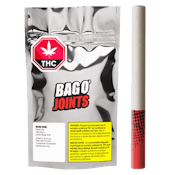 BAG O' JOINTS ULTRA SOUR SATIVA TUBE PRE-ROLLS - 8