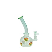 Haze 9" Heart Leaf Bent Neck Bong