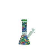 Haze Beaker Bong - Skull Print