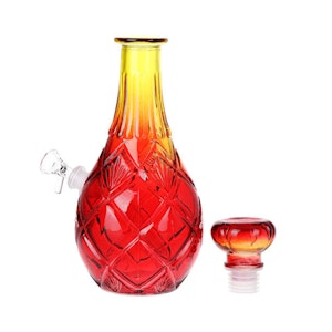 bobhq Inc - 10.5" Vintage Decanter Ombre Glass Bong 14mm