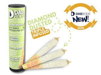 Dab Bods - 0.5g x 3 PEARadise 50's - Dab Bods