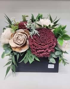 Small Town Buds Cannabis Carnduff  - Paper Flower Planter Small