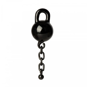 GEAR Premium Glass - GEAR Premium Glass - Black Ball & Chain Terp Slurper Insert
