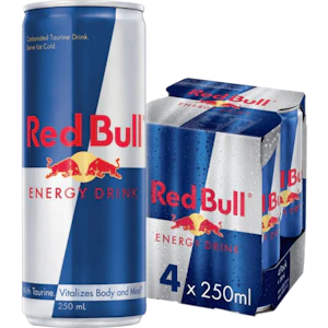 Red Bull - Red Bull Energy Drink 4pk (4x250ml)