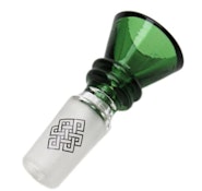 14MM RIBBED CONE GREEN