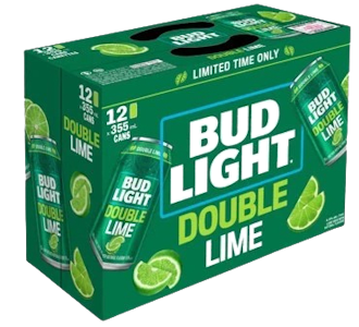BDL - BUDLIGHT DOUBLE LIME, 355ml 12C