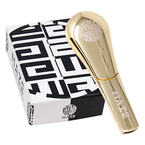 Maze Pipes - Maze - Magnetic Metal Slider Pipe 4" - Gold