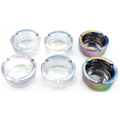 Glass Ashtray multi