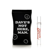 Cheech & Chong 3.8" Dave's Not Here, Man Dugout W/Borosilicate Taster