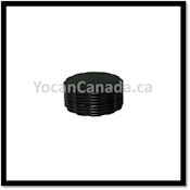 Sliced-Edge Aluminum Grinder - 2 Parts - Black