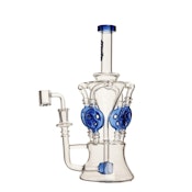 Haute - 12" Quad Emblem Dab Rig