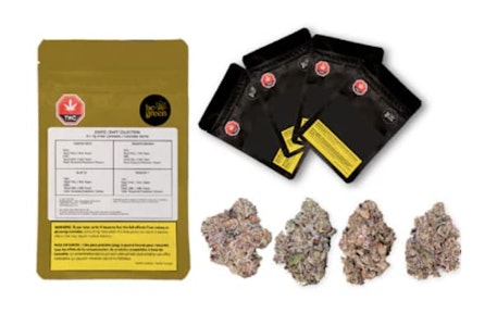 BC GREEN - Exotic Craft Collection Variety Pack 4 x 7g Dried Flower