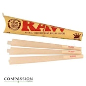 RAW KING CONE 3 PACK
