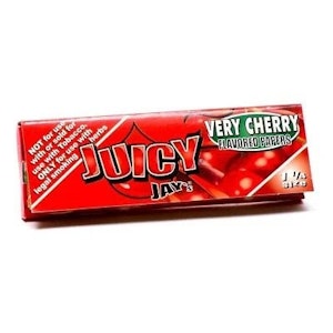 SMOKE ARSENAL - Juicy Jay 1 1/4 Rolling Papers - Very Cherry