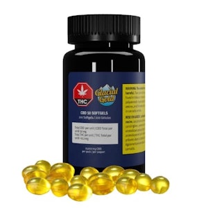 Glacial Gold - CBD 50 SOFTGELS 200-PACK
